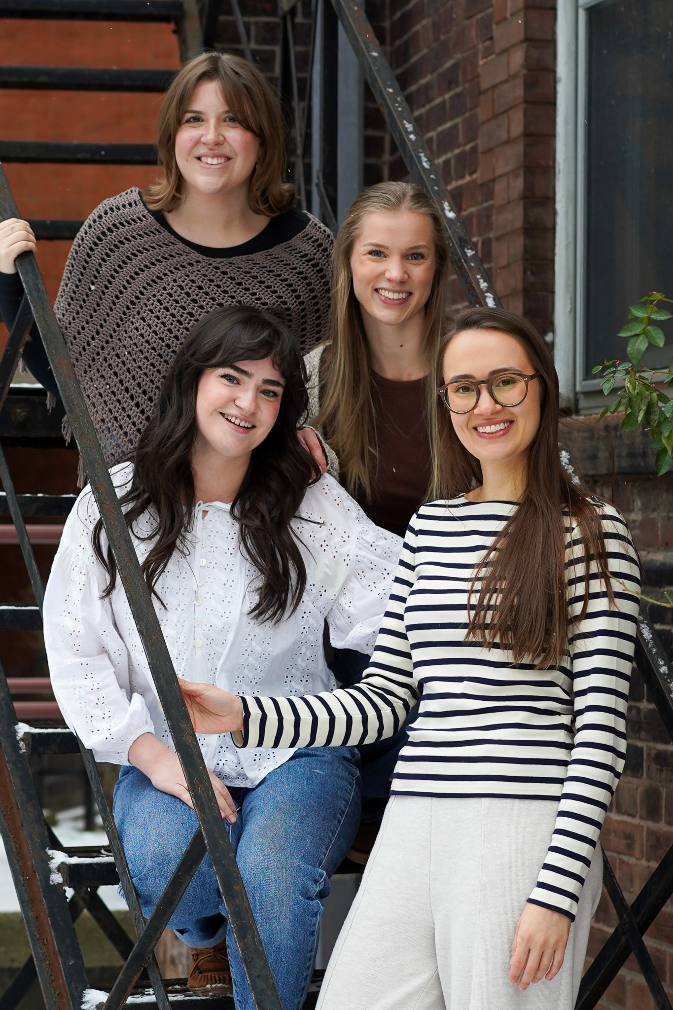 Vintera String Quartet Ontario - Four professional musicians with their instruments ready for your wedding or event